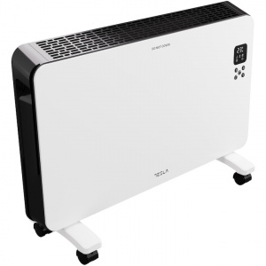 Convector electric Tesla, 2000W, termostat reglabil cu autoresetare, consum optimizat, anti-rasturnare, NM/ PC311WBD, Alb - Img 4
