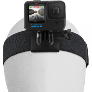 Curea pentru cap GoPro Head Strap 2.0 + suport cu clema, NM/ACHOM-002, Negru - Img 2