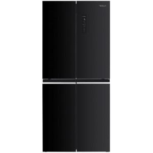 Frigider side-by-side Tesla, 466L, inverter, Total No Frost, clasa F, display LED, NM/ RM4700FHB, Negru - Img 1