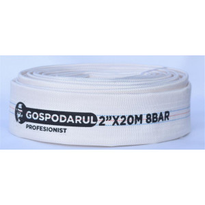 Furtun pompieri - PVC panzat - 2'' - ø 50mm - 8 Bar - tip C - 20m