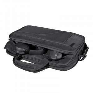 Geantă ecologică Trust Sydney 24399, pentru laptop 17,3 inchi, Negru - Img 3