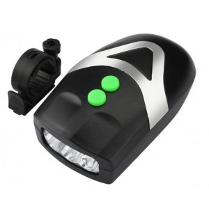 LANTERNA + CLAXON - 3 LED - 3 functii