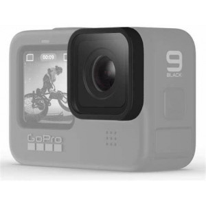 Lentila de protectie din Gorila Glass, compatibila cu GoPro Hero10 si GoPro Hero9, NM/ ADCOV-002, Negru