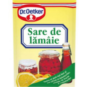 Sare de lamaie Dr. Oetker 50 x 8g, NM22713