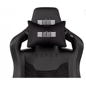 Scaun gaming Next Level Racing Elite, piele neagra, perna lombara, NM/ NLR-G005, Negru - Img 4