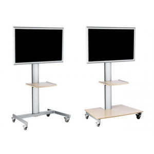 SMS Flatsc FH MT2000 Black EU (stand mobil de podea, monitoare mari)