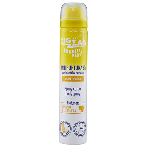Spray Zig Zag pentru corp cu parfum de muscata si Java Citronela, repelent pentru tantari, tantari tigru, capuse, 100 ml, NMD24614, Galben - Img 3