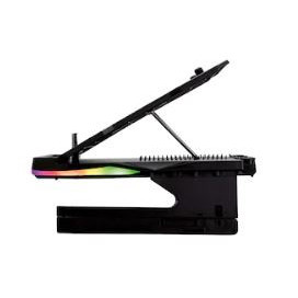 Stand pliabil pentru laptop gaming SureFire Protus X2, iluminare RGB, NM/ 48843, Negru - Img 2