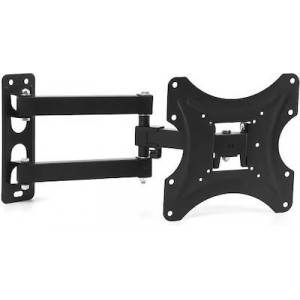 Suport reglabil pentru televizor Tesla TWM-Q-1443MVESA 200x200, 14" - 43", 22kg, Negru