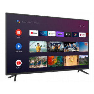 Televizor DLED Tesla NM/65E610BUS, 165 cm, Smart, Android 9, 4k UHD, LED, CI+, Negru - Img 1