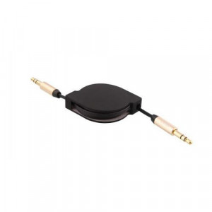 TNB GOLD 3.5 MM RETRACTABLE JACK CABLE 120CM