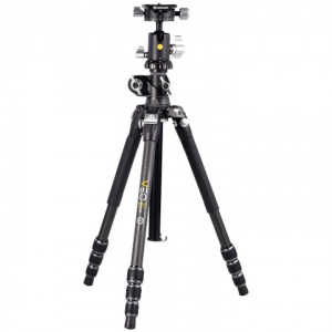 Trepied Vanguard, fibra de carbon, inaltime ajustabila, NM/ VEO3T+264CB, Negru - Img 1