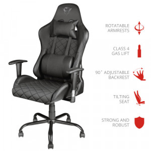 TRUST GXT 707R RESTO CHAIR BLACK