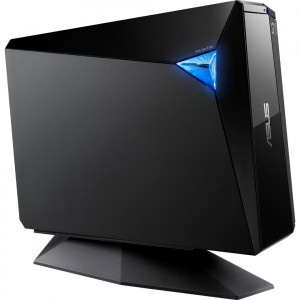 Unitate externa Asus BW-16D1H-U PRO, USB 3.0, 16X Blu-ray writer, NERO Backitup, E-Media, NM/ BW-16D1H-U PRO/BLK/G, Negru - Img 2