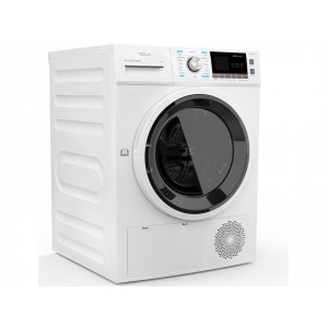 Uscator rufe Tesla, pompa caldura, 8kg, clasa A++, 16 programe, antisifonare, NM/ WT8H91M, Alb - Img 5