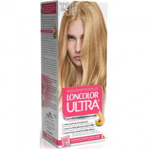 Vopsea de par permanenta Loncolor Ultra 7.2 Blond Auriu Deschis, 100 ml