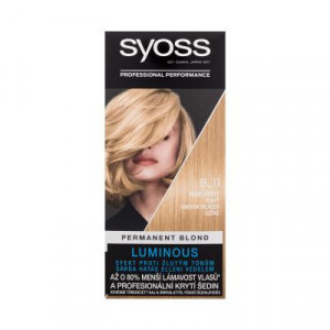 Vopsea de par permanenta Syoss Pantone 8-11 Very Light Blond, 115 ml