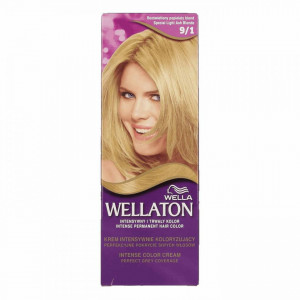 Vopsea de par permanenta Wellaton 9/1 Blond cenusiu luminos, 110ml