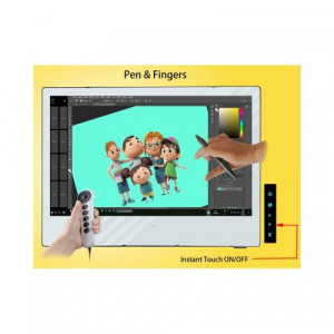 Yiynova Monitor interactiv 27, LED, Full HD, Format 16:9; Dual Touch
