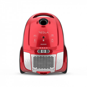Aspirator cu sac Tesla BG200R, 800W, capacitate 2L, filtru lavabil HEPA, Rosu - Img 5