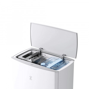 Aspirator robot Ecovacs, 6000Pa, mop cu apa calda cu auto-lift, navigare laser cu camera, NM/ DEEBOT T20 OMNI, Alb - Img 4