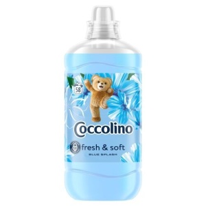 Balsam de rufe Coccolino Blue Splash , 58 spalari, 1.45 L, Albastru