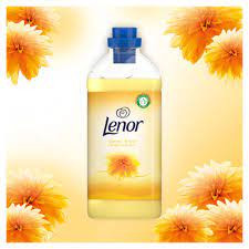 Balsam de rufe Lenor Summer Breeze 57 spalari, 1.7 L, Galben - Img 2