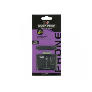 Baterie de rezerva pentru Iphone TnB, 1000 mAh, 1 x 30 pini Apple, NM/ CHIPH04, Negru