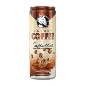 Bautura energizanta Hell coffee capuccino 250ml, NM23468