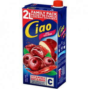 Bautura racoritoare Ciao de mere si visine 2L, NM23507