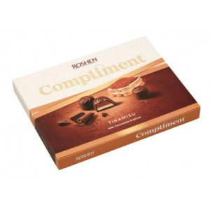 Bomboane de ciocolata cu tiramisu Roshen Compliment Tiramisu 120g, NM21881