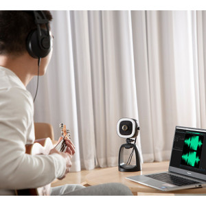 Boya BY-CM6A All-In-1 USB Mic with LED Ring Light, Full 1080P Camera - Img 8