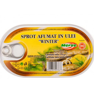 Bucati de ton in ulei Merve 170g, NM23225