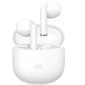 Casti wireless ZTE Buds 2, IPX4, 500 mAh, control tactil, izolare zgomot, NM/ ZTE BUDS2W, Alb
