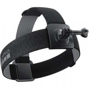 Curea pentru cap GoPro Head Strap 2.0 + suport cu clema, NM/ACHOM-002, Negru - Img 1