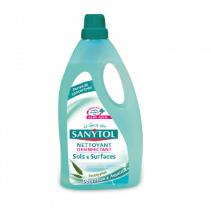 Detergent dezinfectant pentru pardoseli si suprafete Sanytol, eucalipt, 1 l - Img 1