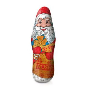 Figurina de ciocolata Mos Craciun Roshen 40g, NM26516