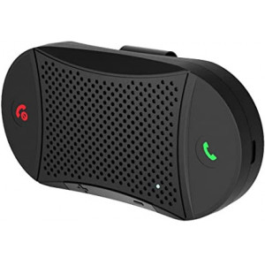 Kit hands free Bluetooth auto TNB, microfon încorporat, suport pentru parasolar, Negru - Img 2