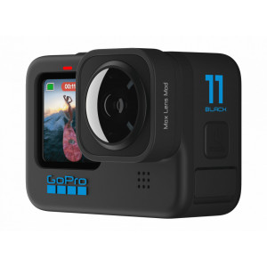 Lentila pentru GoPro Max Lens Mod, compatibil cu H10B/H9B, unghi 155 FOV, waterproof, NM/ADWAL-001, Negru - Img 3