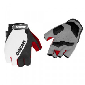 Manusi protectie Ducati, Alb/Negru - Img 1
