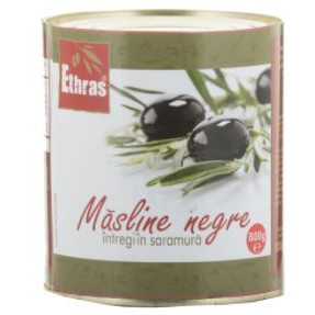 Masline negre mamouth Ethras 2.5Kg, NM22800