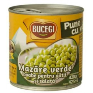 Mazare pentru gatit si salata Bucegi 420g, NM26711