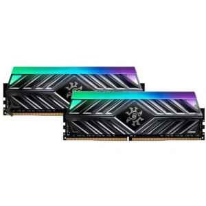 Memorie RAM ADATA XPG D41, 2x 16GB, DDR4, 3200M, C16, NM/ AX4U320016G16A-DT41, Negru - Img 1