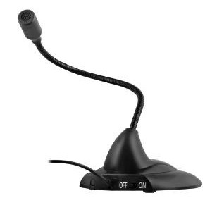 Microfon flexibil pentru birou TnB, NM/ MICTABLE, Negru - Img 3