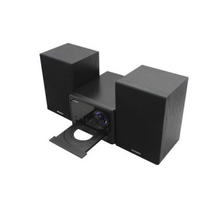 Microsistem audio Aiwa Hi-Fi Stereo 20W, Bluetooth, CD player, MP3, Radio FM, cititor USB, telecomanda, NM/ MSBTU-300, Negru - Img 2
