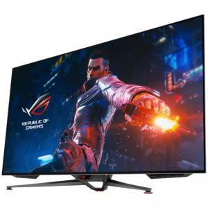 Monitor Gaming Asus ROG Swift OLED, 47.5'', G-SYNC, HDMI, antiglare, 0.1 ms, NM/ PG48UQ, Negru - Img 7