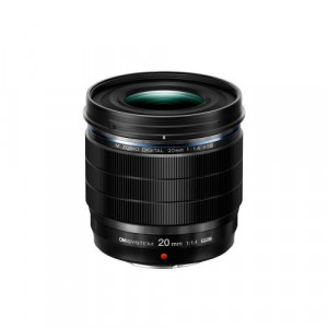 Obiectiv Olympus System M.Zuiko Digital ED 20mm F/1.4 PRO, Negru - Img 1