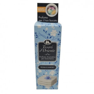 Parfum de rufe Tesori d'Oriente Peonia & Narciso, 100 ml, Albastru - Img 4