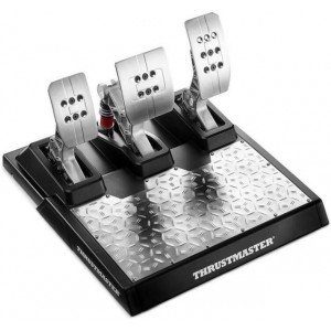 Pedale din metal Thrustmaster T-LCM pentru PC/PS/Xbox, inaltime reglabila, NM/ 4060121, Argintiu