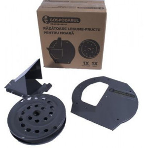 Razatoare legume si fructe pentru moara Gospodarul Profesionist GPA00159/NM, Gri - Img 2